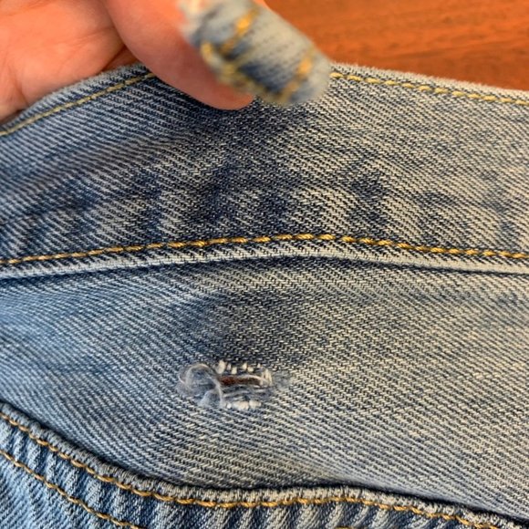 Vintage 501 Men's Levi's High Waisted Mom Jeans - Picture 6 of 8